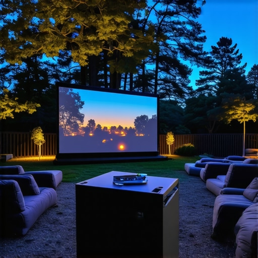 Best Portable & UST Laser Projector Savings for Your Outdoor Movie Nights