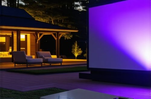 Top Portable & 4K Laser Projector Deals for Home & Outdoors 2024