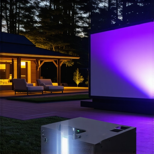 Top Portable & 4K Laser Projector Deals for Home & Outdoors 2024