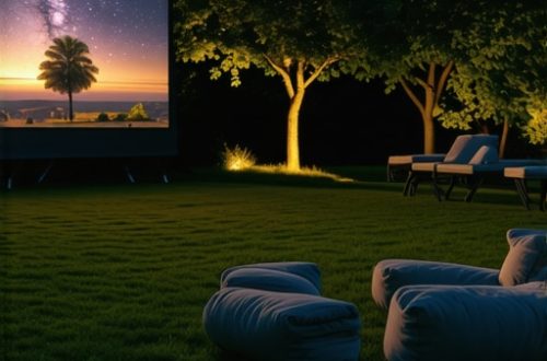 Top Portable & 4K UST Projectors for Outdoor Movie Nights 2024