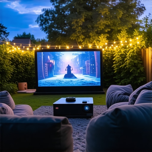 Top Portable & UST Projectors for Outdoor Movie Nights & Deals