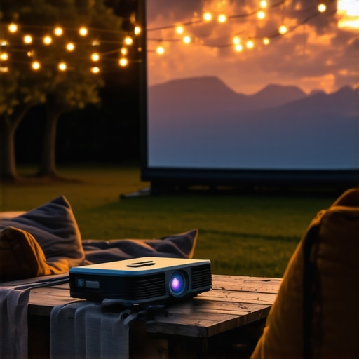 Top Portable & UST Projectors for Outdoor Movie Nights & Deals 2024