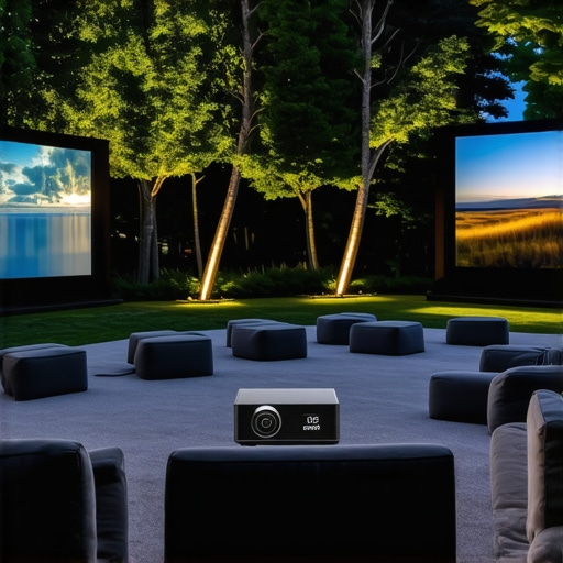 Best UST Projectors & Laser Deal Offers for Outdoor Viewing in 2024