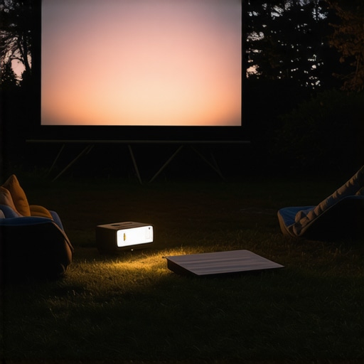 Discover the Latest Portable Projector Deals for Outdoor Movie Nights