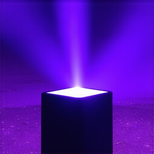 Durability of Portable Laser Projectors Portable laser projector outdoors at night demonstrating resilience