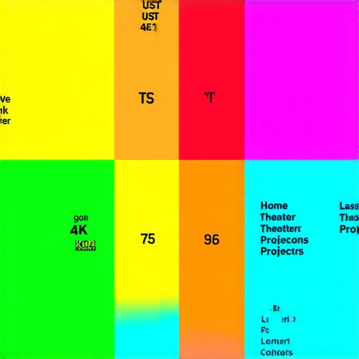 Projector comparison chart 2026 Comparison of different projector types including portable, UST, 4K, home theater, and laser models with traditional high-end projectors.
