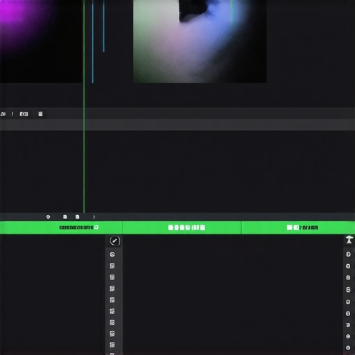 User interface of latest video editing software with AI tools and customizable workspace