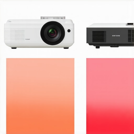 A comparison chart showcasing features and prices of UST, portable, and traditional 4K projectors.