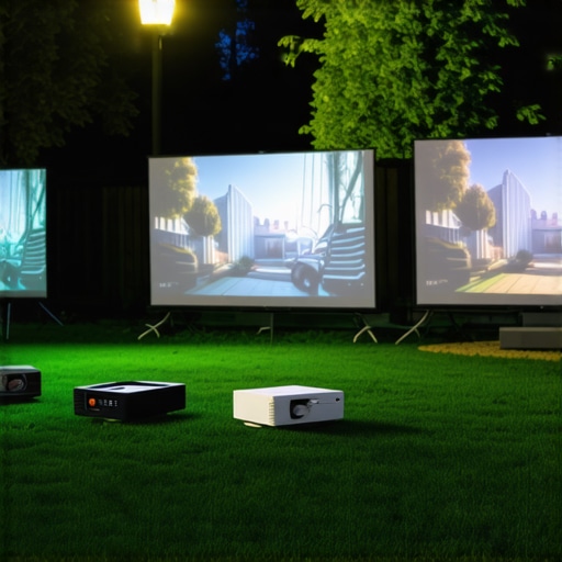 Backyard Cinema: Testing 5 Projectors Against a Neighborhood Streetlight