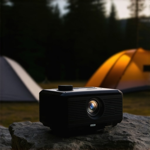 Drop-Proof Portable Projectors for Rugged Camping