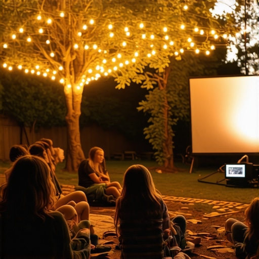 How to Run a Full Backyard Movie Night Without a Single Extension Cord