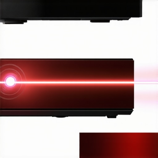 Laser vs. Traditional 4K Projector Visual comparison of laser projector and traditional 4K projector