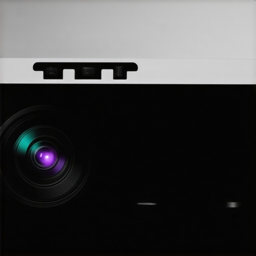 Close-up image of a high-end 4K projector highlighting lens quality and material craftsmanship