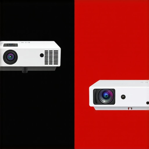 Comparison of various home theater projectors including LED, laser, and portable options