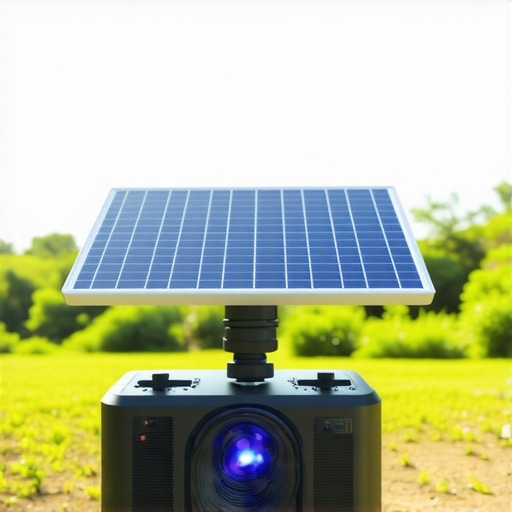 Stop Draining Batteries: Solar-Ready Projectors