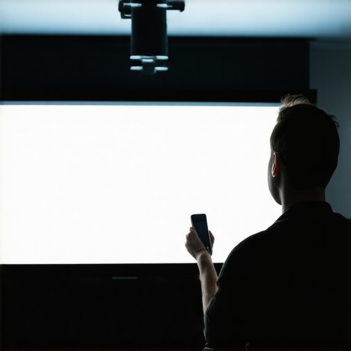 How We Fixed the Glare on Our UST Projector Screen in Minutes