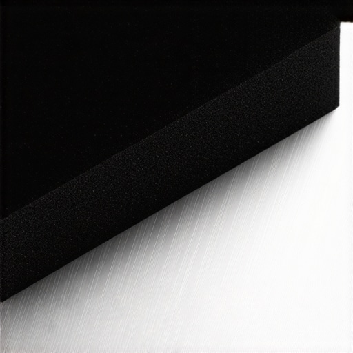 Detailed view of the magnetic plate material construction for projector mount