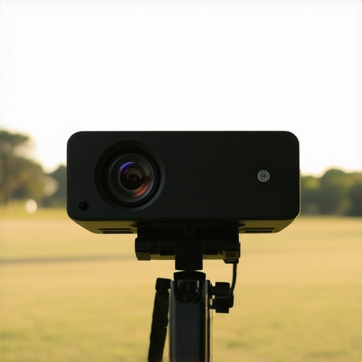 Outdoor projector displaying bright image in daylight environment