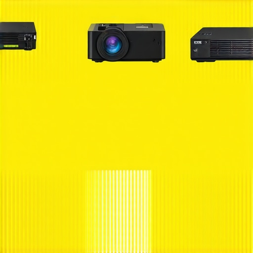 Projector Comparison Chart Comparison chart displaying specs of different types of projectors