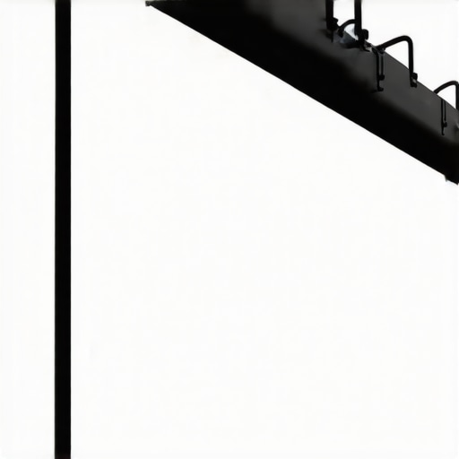 Tensioned Fixed-Frame Projection Screen A professional-grade tensioned projection screen showing adjustable tension bars for flatness.