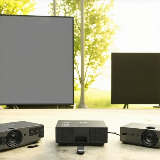 Testing the battery life of top-rated outdoor projectors in real conditions