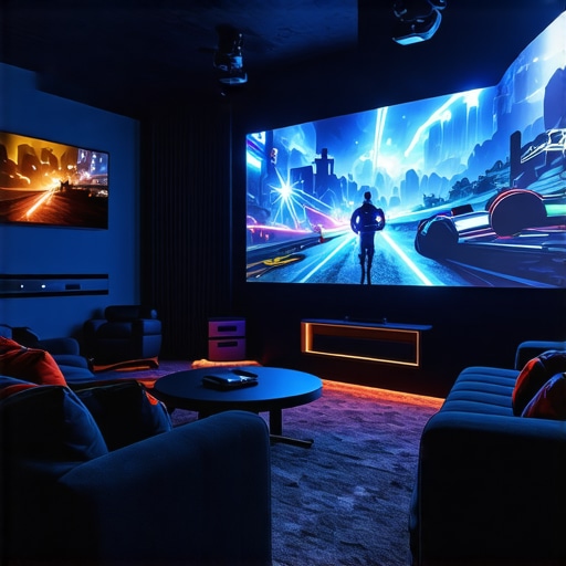 The Best Budget Laser Projector for Dedicated Gaming Rooms