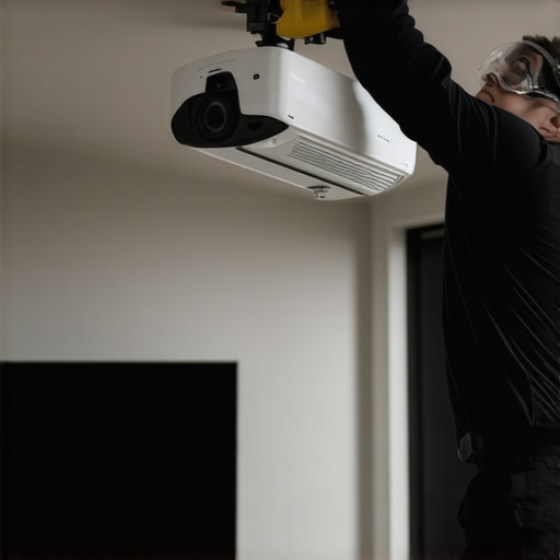 The Best Way to Mount a Projector on a Slanted Ceiling Safely