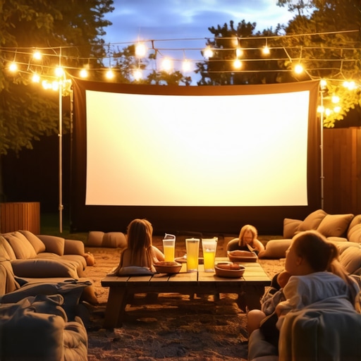 A Survival Guide for Hosting the Perfect Backyard Movie Night
