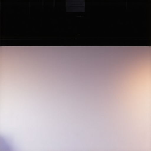 A sleek, matte-finish projector screen with adjustable gain in a cozy home theater setup.