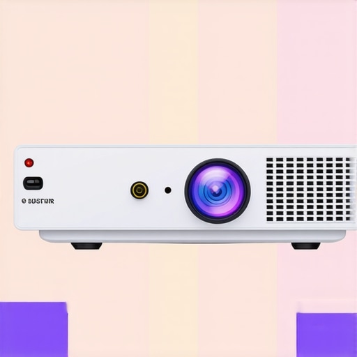 Budget DLP Projector Features Diagram showing core features of a budget DLP projector, including optical engine and ports.