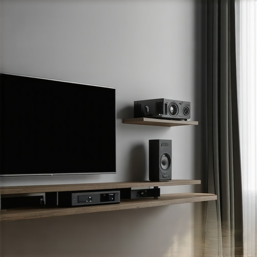 Ditching the Media Cabinet: Floating Shelves for UST Setups