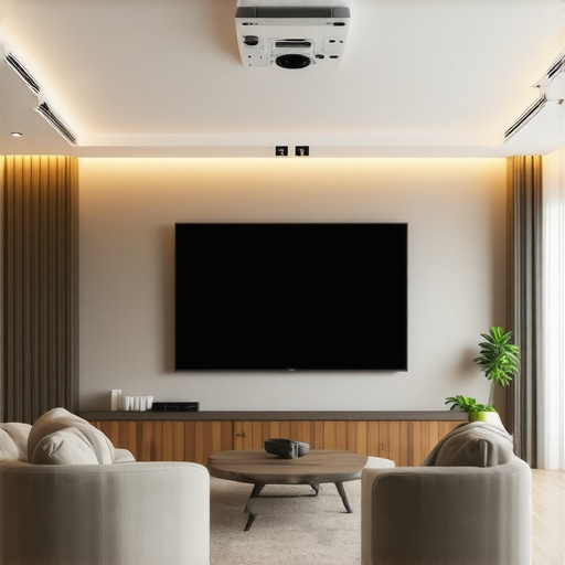 How to Hide Projector Wires in Plain Sight Without Opening Walls