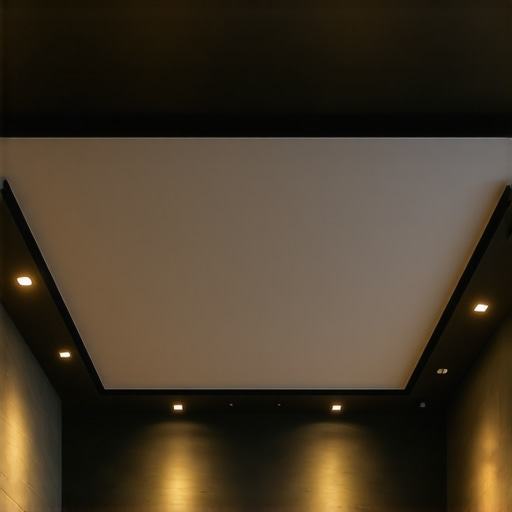 How to Hide Your Projector Screen in a Custom Ceiling Recess