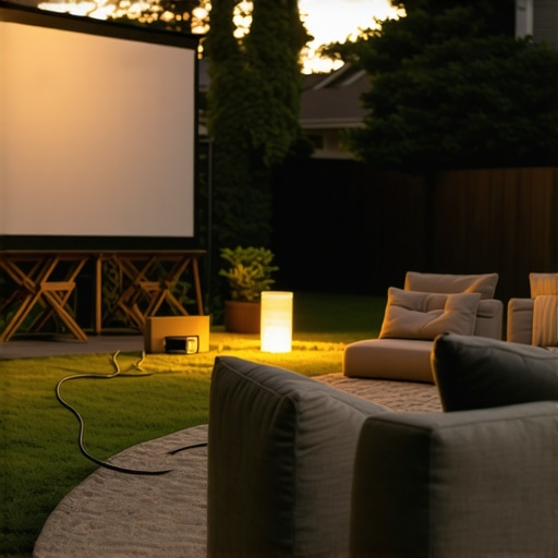 How to Power Your Backyard Cinema with a Standard Extension Cord