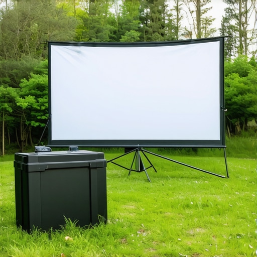 How to Run Your Outdoor Projector on a Portable Power Station