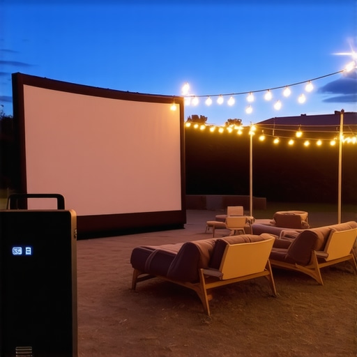 How to Run a Movie Night Off a Portable Power Station