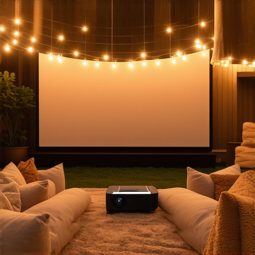How to Turn Your Backyard into a Cinema for Under Five Hundred Dollars