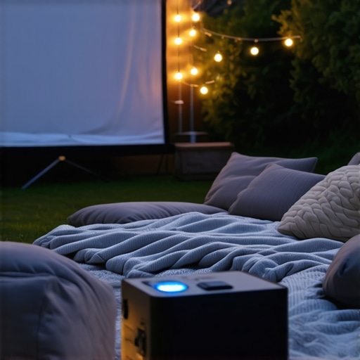 How to Turn Your Backyard into a Cinema in 10 Minutes Flat