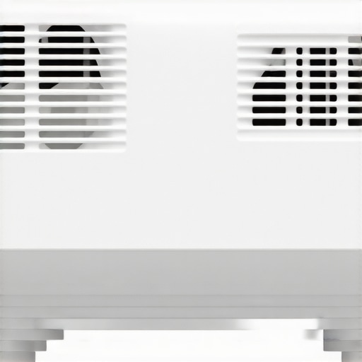 Detailed view of the build quality, vents, and materials of a small form-factor 4K projector