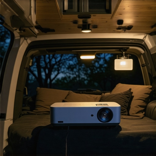 Portable Projectors for Van Life: Power Draw and Mounting Tips