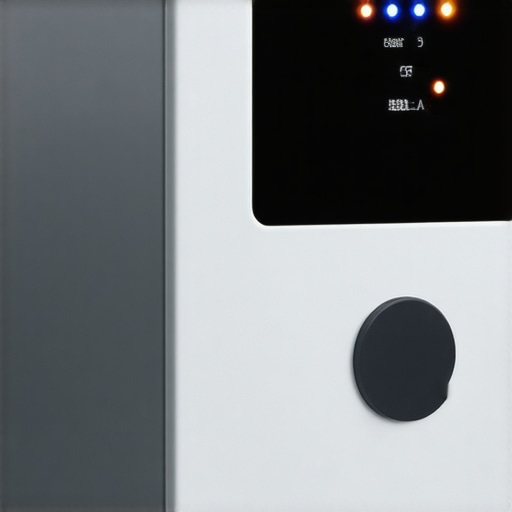 Detailed view of a durable power conditioner showcasing its robust construction and front panel indicators