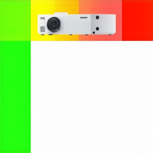Projection Technology Comparison Chart Comparison chart showcasing differences between laser projectors, 4K models, UST projectors, and traditional projectors.