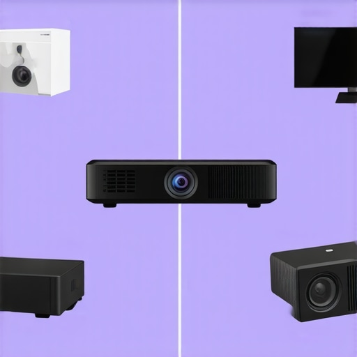 Visual comparison of UST projectors, portable projectors, and fixed home theater setups.