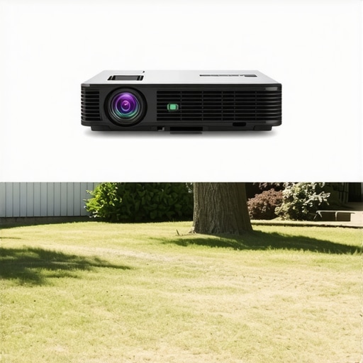 Side-by-side comparison of home theater and portable projectors.