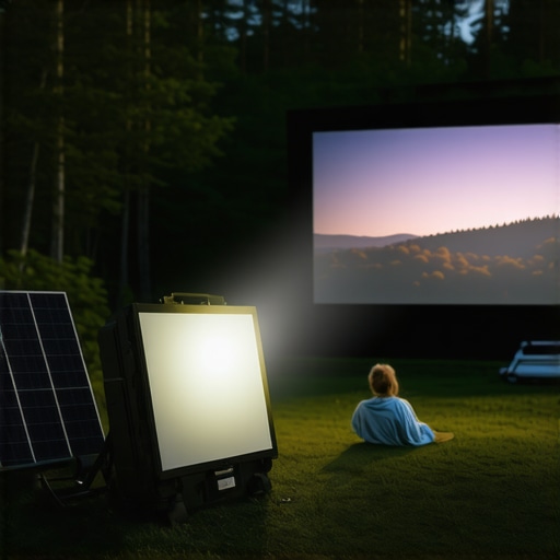Solar-Powered Movie Nights: Portable Projectors for Off-Grid Living