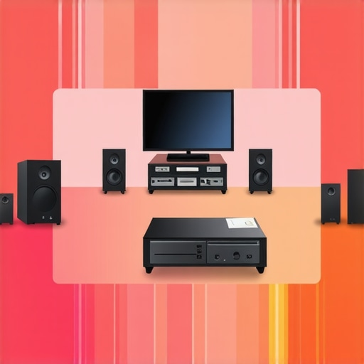 Speaker Placement in Small Room Diagram showing ideal speaker setup for small apartments