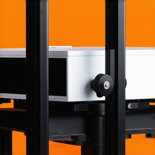 Sturdy Mounting System for UST Projectors A durable projector mounted securely with vibration absorption