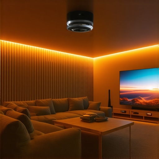 The Best Distance for a 4K Projector in a Small Living Room