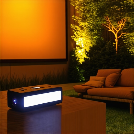 The Best Portable Projectors for Late-Night Backyard Gaming
