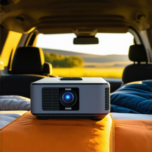 The Best Portable Projectors for Van Dwellers with Low Power